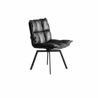 revolving Dining Chair Italian design Upholstered Seat Designer Piece Retro Look for book niche niche