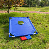 Bean Bag Game Outdoor Toys, Garden Games for Kids 4-6, Portable Throwing Game Set with 6 Fabric Bean Bags