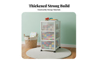 Stackable Clear Drawer Transparent Stackable Pull-withdrawable container interlocking for children' Room