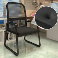 Cantilever Chair Ventilated Sled Base Chair Breathable Furniture for Guests, Students, Conference Room, Home Office
