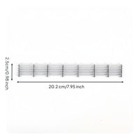 Model Street Railing DIY Miniature Roadside Fence Easy to Decorate for Hobbyists