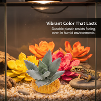 Artificial Succulent Reptile Terrarium Decor Plant
