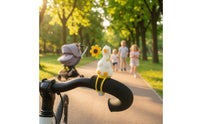 4 Pieces Duck Ornament with Clip Lightweight Duck Handlebar Accessory Playful Decoration for Kids