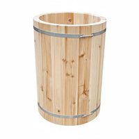 Traditional Round Beehive Handmade Wooden Beehive Barrel Eco-Friendly for Garden