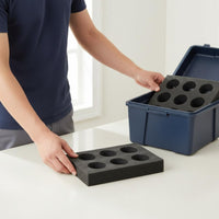 Foam Cup Holder Insert Reusable Delivery Bag Drink Carrier Spill-Proof
