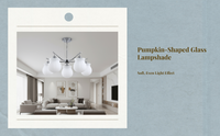 Frosted glass pendant shade