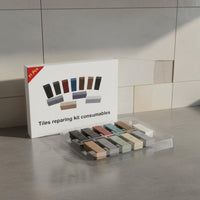 11 Pieces Tile Repair Kit Color Matching Porcelain Tile Repair Kit