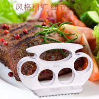 新款铝合金手持敲肉锤碎肉一体式肉锤多功能便携式厨房用具松肉器