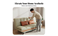 two-purposeUse Fold-expandable Futon Bed Foldable transformable Couch Space-Saving Temporary Bedding Minimalist Design for Apartment Dwellers, Students, Families, Small Spaces, Living Room, Bedroom