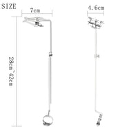 Portable Marching Lyre Sheet Music Holder with Sliding Adjustment