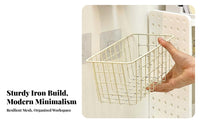 Rectangular Mesh holder adaptable Desktop Organizer long-enduringing Construction