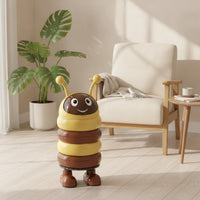 Trash Can Cartoon Wastebasket Playful for Bedroom