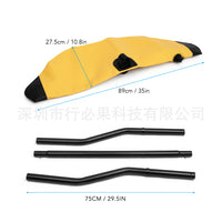 跨境 皮划艇平衡浮筒皮划艇平衡器 独木舟游船透明船 Kayak配件