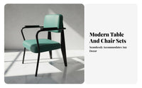 Retro & Look Dining Set Upholstered Comfort Restaurant Seating Factoryretro-Influenced Design Designer Look for Cafes
