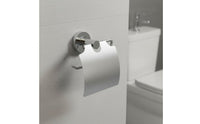 Toilet Roll Holder Metal Wall Mounted Bathroom Tissue Holder Space Saving
