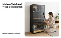 Chinchilla Villa With Cooling System Indoor Pet Enclosure additionalLarge Space Ventilated Pegboard for Home