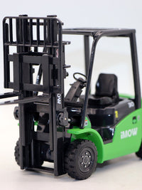 1:24 Alloy Forklift Model with Pallet and Pedal, Diecast Toy