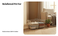 Clear Lidded Tote ample Large Capacity Clear Latching Box See-Through for Closet
