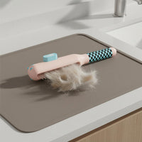 Detangles Knots Cat Deshedding Brush Removes Loose Hair Self-Cleaning Pet Comb for Cats, Dogs