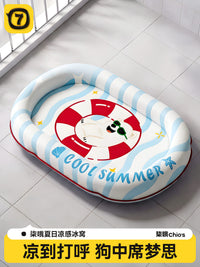 宠物冰垫狗狗睡垫夏季凉爽卡通猫窝降温凝胶坐垫狗垫宠物用品批发
