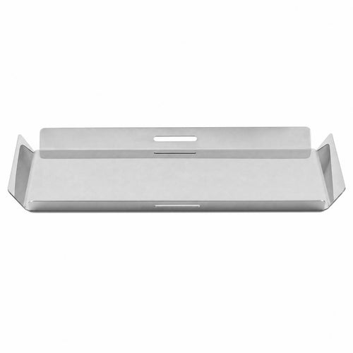Silver Serving Tray with Handles Polished Mirrored Serving Tray Lightweight