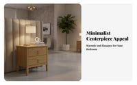 Bedside Storage Table Light Luxury design Single-Drawer End Table for Homeowners