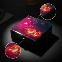 Pumpkin Small-Sized Storage Box Storage Box with Hinged Lid Festive for Tabletop