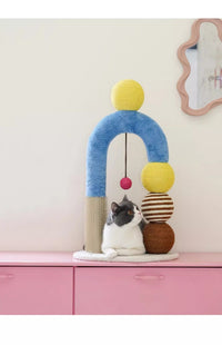 Zeze猫抓板立式剑麻猫抓柱猫抓板抓球可爱猫玩具猫咪用品不掉屑