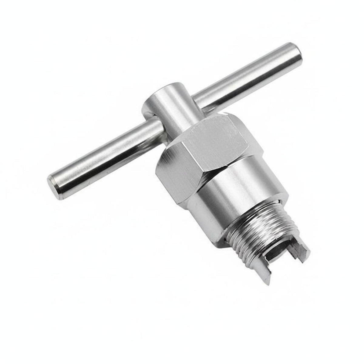 Faucet Puller Hexagonal Body Faucet Removal Tool Notched Gripping Edges T Handle Puller