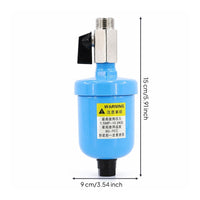 Automatic Drain Valve Compact Pneumatic Drain Valve Vanne De Purge Threaded Automatique for Technicians, Compressed Air Systems