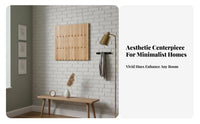 Meter Box Cover with pegs Opening Door Design Shelf with pegs Decorative