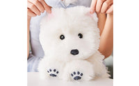 West Highland White Terrier Stuffed Cute Westie Stuffed Ultra-Soft for Girls