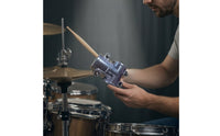 Metal T-Leg Clamp Screw-Fastened Drum Rack T Clamp Silver Drum Rack Tube Clip Stable for Drummers, Technicians, Stage