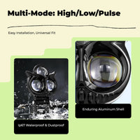 LED Headlight: High/Low Beam