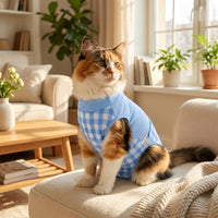 Cat Recovery Suit Body Suit, High Elastic Modal Pet Surgery Recovery Suit Abdominal