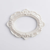 Photo Frame with Ornate Baroque Design for Home Decor, Elegant Picture in Resin Material for Family