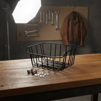 Front Storage Carrier Sturdy Duty Motorbike Storage Carrier Openwork Design