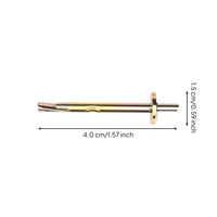 Zinc anchor with rust-resistant bolt