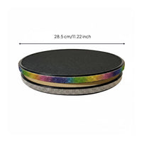 Figure Skating Rotator Double Foot Dance Rotation Board Wooden Rotate Training Board for Gymnasts, Pilates Users, Home Workout