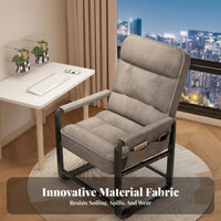 Flower rear Armchair Ergonomic Design transformable Chaise Recliner for Homeowners