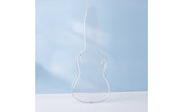 Electric Guitar Cover Clear Guitar Cover with Reinforced Edges Transparent Storage Bag for Guitarists