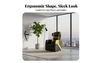 Highrear Reclining Rotating Chair Modern Aesthetic Office Furniture Ergonomic Design Lumbar and Headrest Pillows for Players