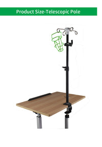 Bedside Infusion Stand Bedroom Hospital Bed Telescopic Feeding Liquid Support Home Drip Infusion Elderly Care Support Wholesale
