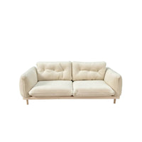 Miniature Sofa with Cushions Compact Miniature Couch Desktop Decoration
