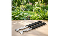 2 Pieces Paver Removal Tool Slim-Profile Brick Remover Serrated for Patio Repair