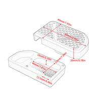 Rear Brake Pedal Extension Pad Black Motorcycle Brake Pedal Extension
