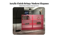 Dressing Table Set with Lighted Mirror Modern Minimalist Design Bedroom Furniture Large Storage Capacity for Women
