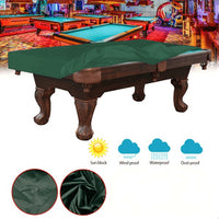 台球桌配件 台球桌罩布盖布桌球台防水防尘罩布 pool table cover