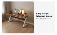Gaming Desk Computer Table Home Workstation Thickened Desktop Sturdy Frame Modern Design Suitable for Professionals Teenagers Bedroom Dorm Room