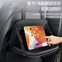 Car Seat Back Organizer with Cup Holder, Leather Hanging Storage Bag